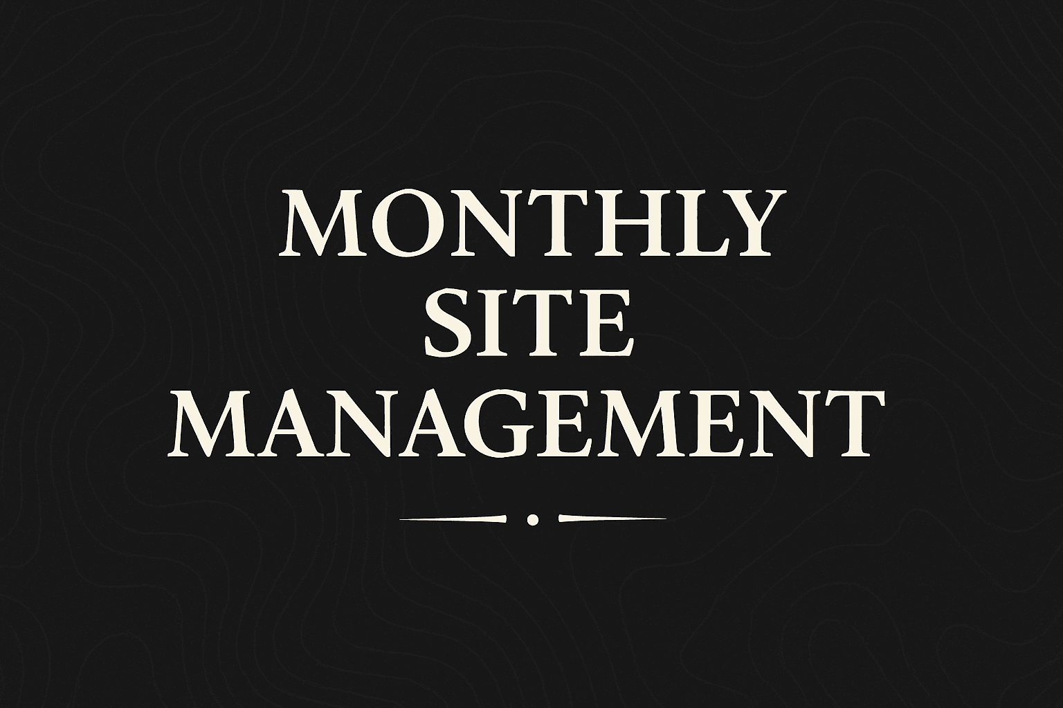 Hosting, updates, analytics, and performance optimization handled for you.